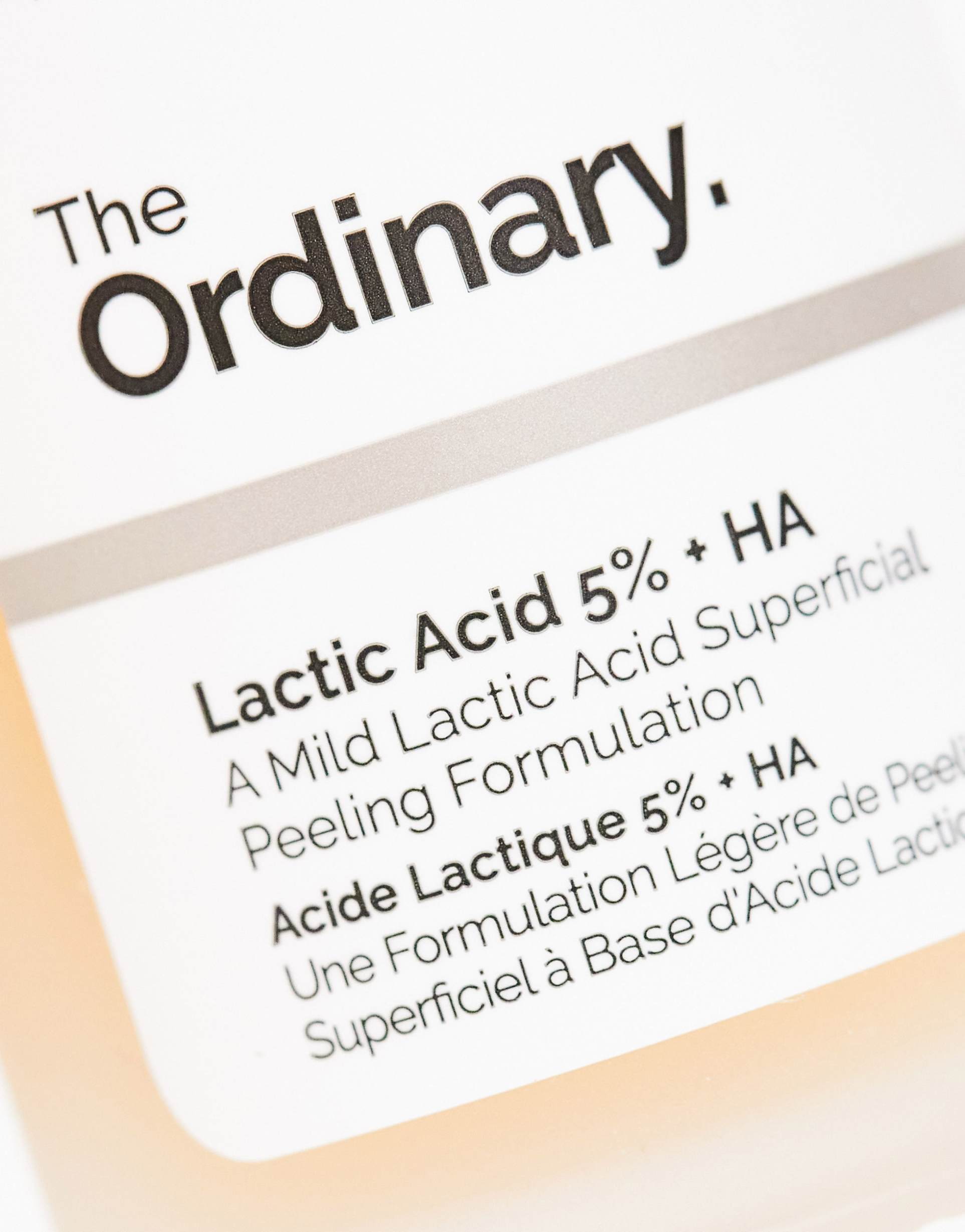 Lactic Acid 5% + HA etiqueta