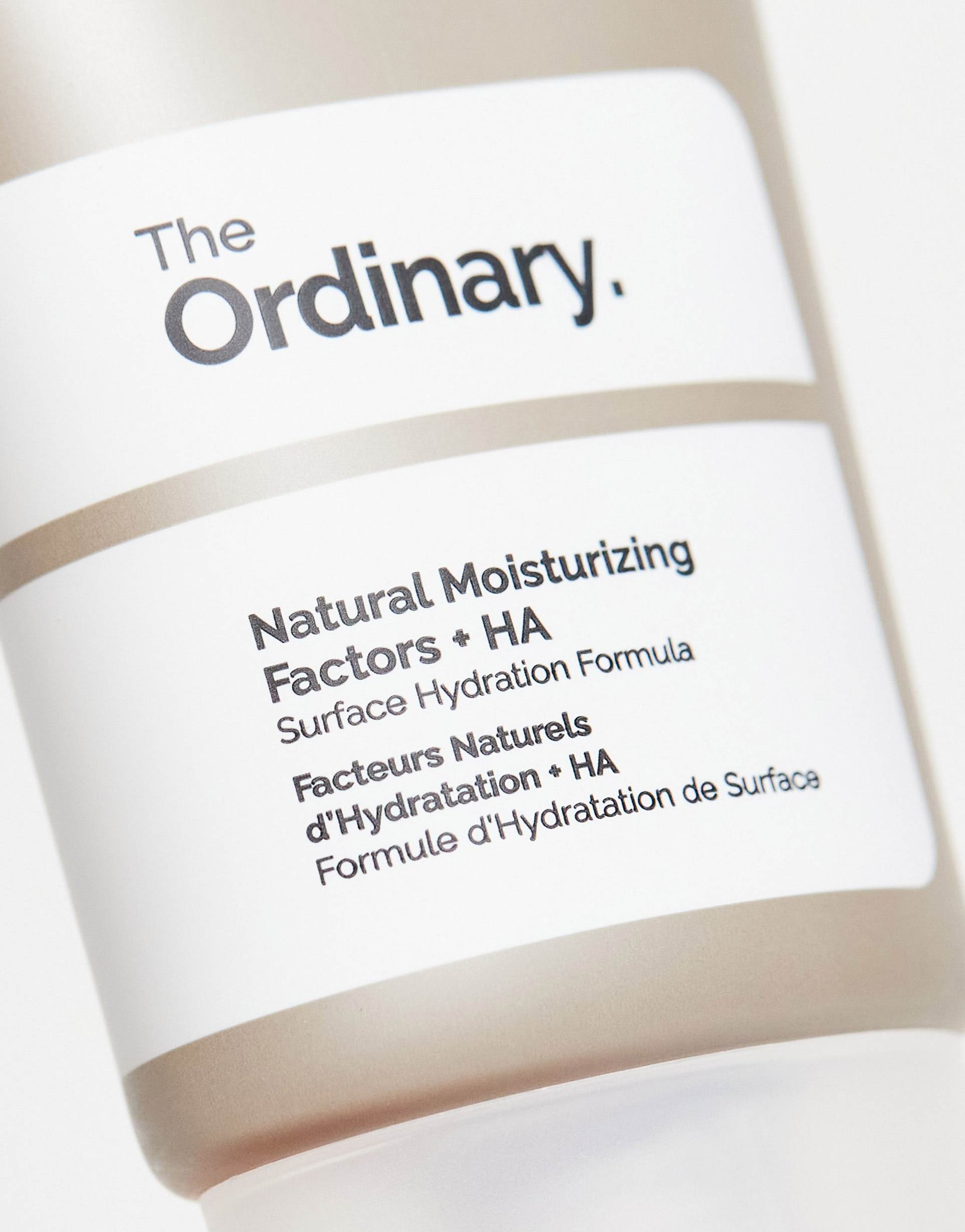 Natural Moisturizing Factors + HA etiqueta